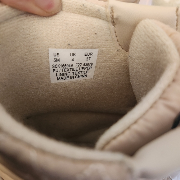 Sperry Cream Pink Boots Classic Style 5M - Picture 5 of 5